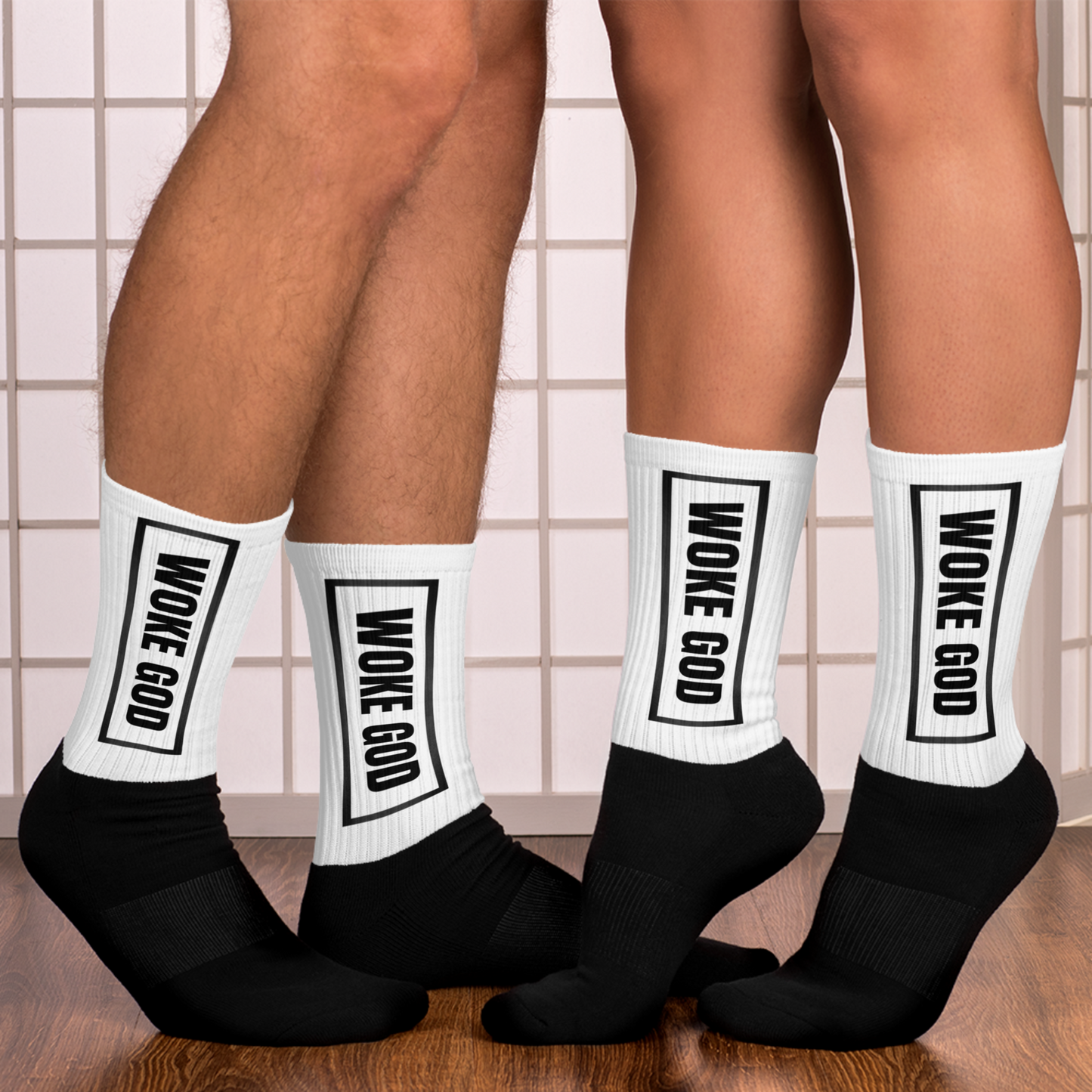 WOKE GOD Unisex Socks
