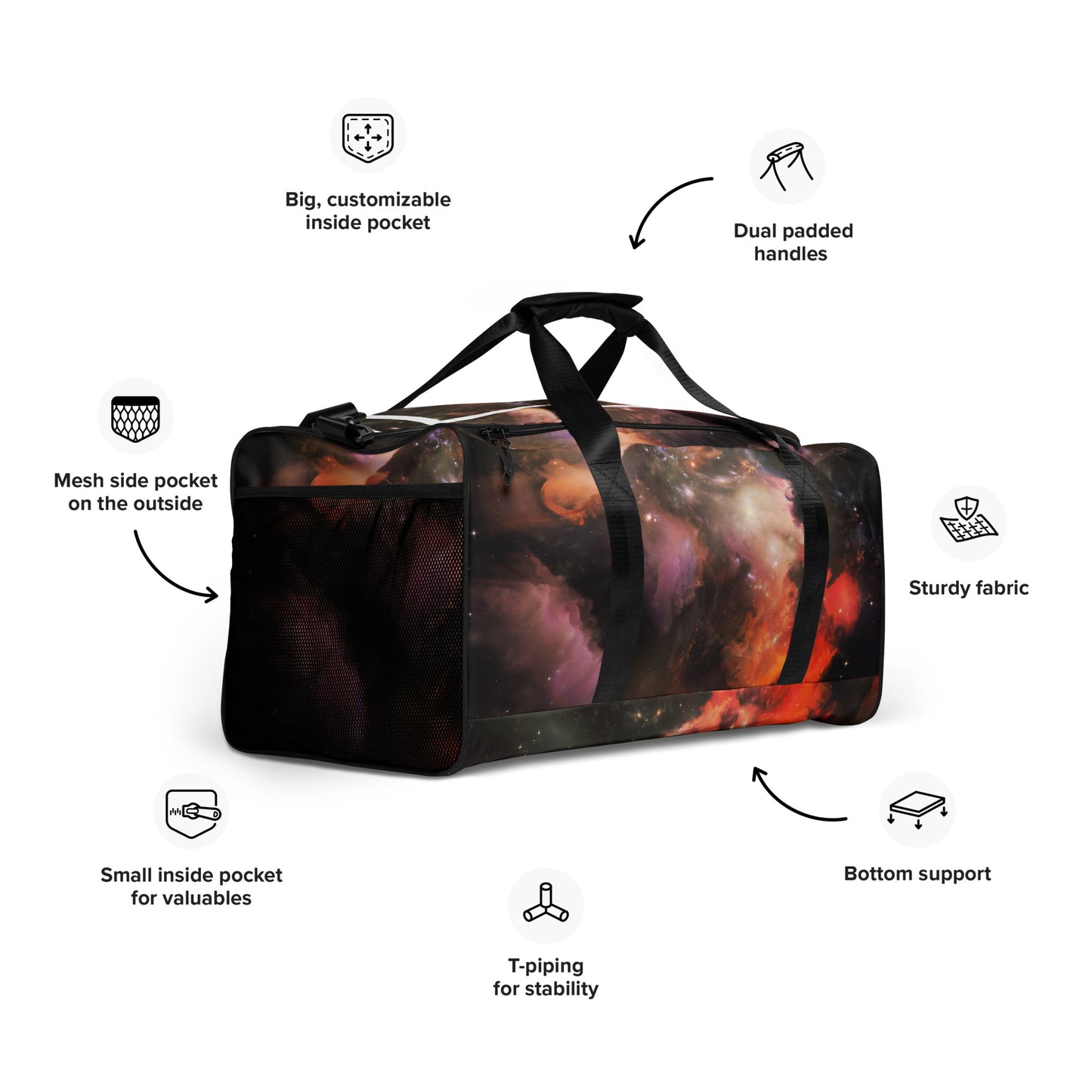WOKE GOD Duffle Bag