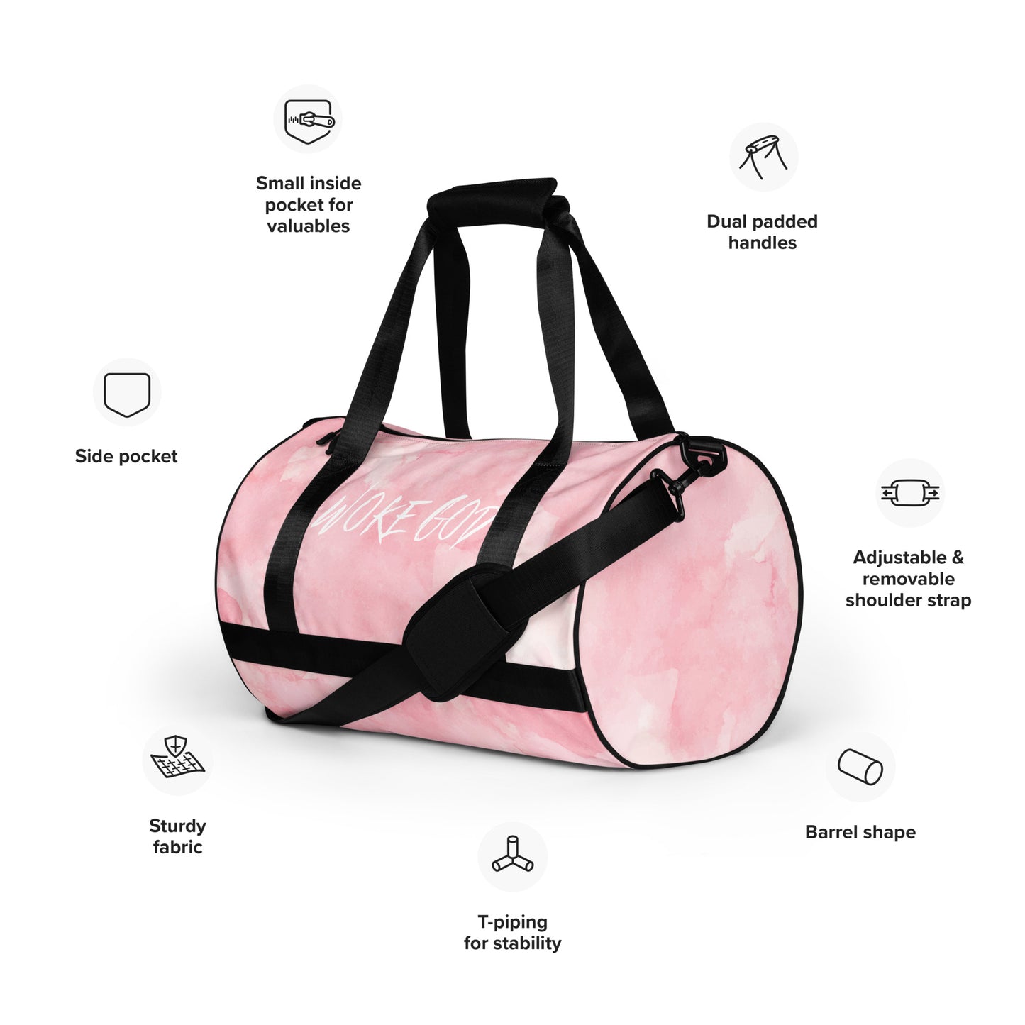 WOKE GOD Gym Bag