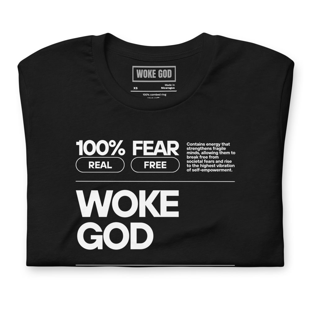 WOKE GOD MENS T-SHIRT