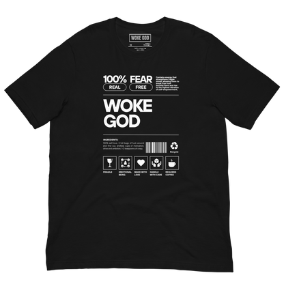 WOKE GOD MENS T-SHIRT